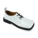 Fashion 2025 Leather Loafer Shoes for Women New Styles Ladies Black and White Flats High Quality Casual Shoes