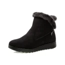 Winter Ankle Boots Women Shoes  New Fashion Non-slip Warm Plush Zipper Casual Shoes Woman Snow Boots
