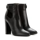 High Quality Thick High Heel Leather Women Ankle Boots Winter Classy chelsea Boots for Ladies
