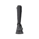 Winter Fashion New Design Black Leather Upper Boots Women's Long Boots
