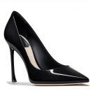 Newest Popular Fashion Office Style Style Patent Leather High Heel Pumps Women Dress Shoes