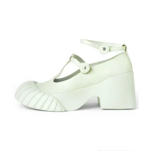 2025 New Trend Fashion Cool Girl Round Toe Thick Sold Women Mary Jane Shoes
