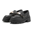 Fashion New Design Lace up Women Flat Shoes British Style Vintage Cow Leather Shoes