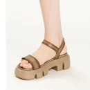 New Trend Casual Everyday Open Toe Thick Soled Women Flat Sandal