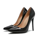 2025 Spring and Autumn Trending Fashion 12cm Thin High Heels Pointed Toe Office Women Dress Shoes