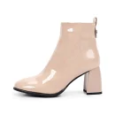 2025 New Style Fashion Classics Chunky Heel Round Toe Women Ankle Boot
