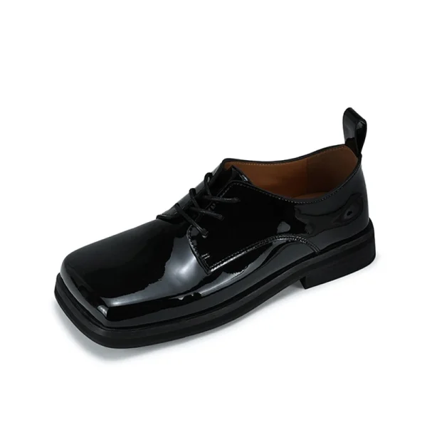 Fashion 2025 Leather Loafer Shoes for Women New Styles Ladies Black and White Flats High Quality Casual Shoes - Image 5