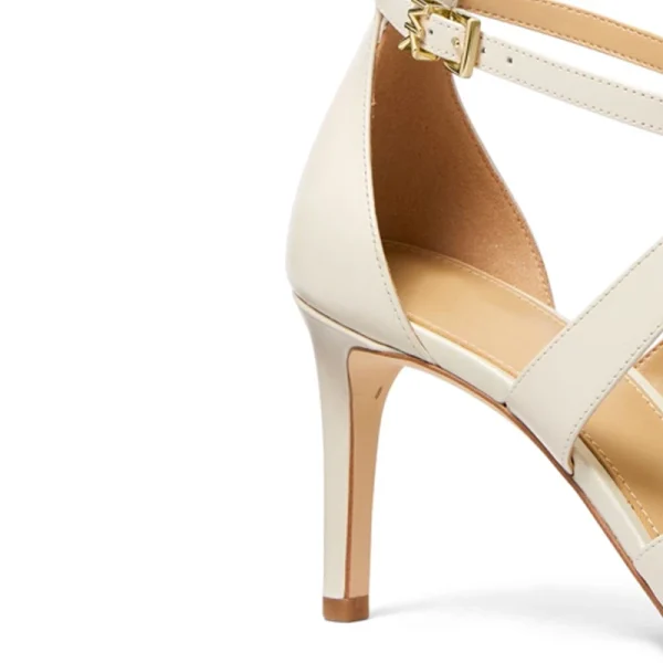 2025 Luxury Shoes Women Designer High Quality Heels Pumps Sandals Genuine Leather Sexy Ankle Strop Sandal Shoes - Image 5