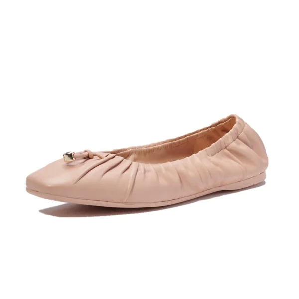 Fashion 2025 Women Slip on Flat Soft Foldable Shoes Ladies Leather Walking Running Casual Shoes Design Breathable - Image 2