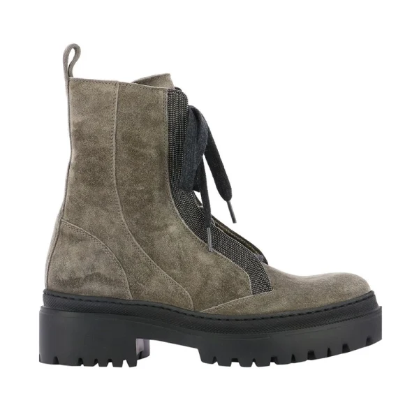 Fashion Winter New Collection Women Ankle Boots Flat Bottom Motorcycle Boots - Image 3