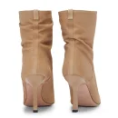 2025 New Arrival Elegant Casual Classics Stiletto Heels Pointed Toe Slip-on Women Ankle Boots Shoes