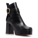 2025 New Arrive High Thick-heeled Genuine Leather Daily Life Party Dress martin Boots Shoes for Women and Ladies