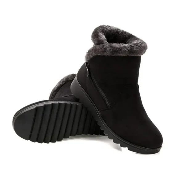 Winter Ankle Boots Women Shoes  New Fashion Non-slip Warm Plush Zipper Casual Shoes Woman Snow Boots - Image 6