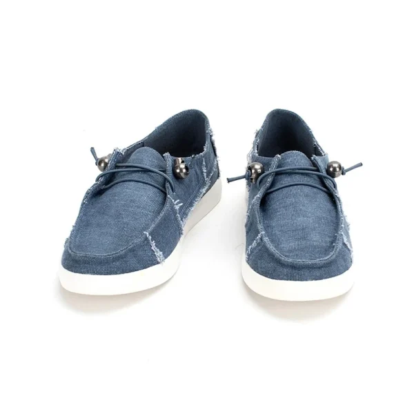 Fashion Sneaker Women Slip on Flat Ladies Running Shoes for Women Walking Style Casual Cowboy Canvas Shoes - Image 2