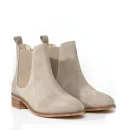 Leather Chunky Heel Woman Winter Ankle Boots