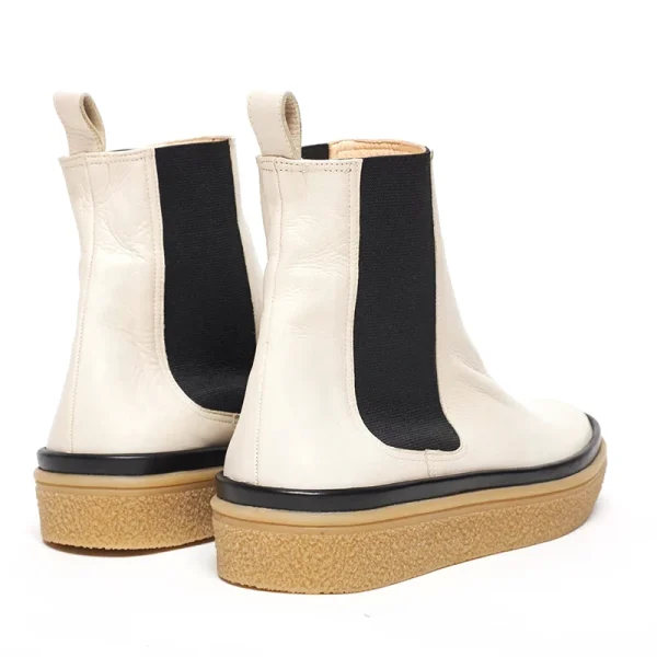 2025 New Style High Quality  Leather Comfortable Heightening Anti-slip Casual Simple Women Boot Shoes - Image 6