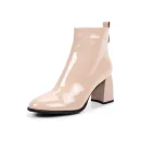 2025 New Style Fashion Classics Chunky Heel Round Toe Women Ankle Boot