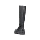 Winter Fashion New Design Black Leather Upper Boots Women's Long Boots