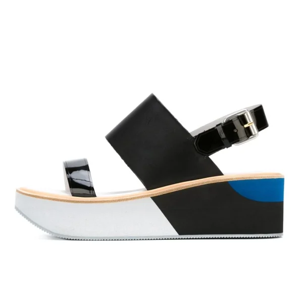 Comfortable Eva Shoe Sole Luxury Designs Flat Sandals Wedges Platform Shoes Ladies New Styles Women Casual Shoes Other Sandals - Image 6