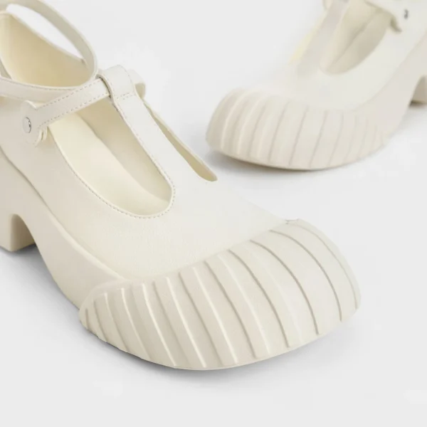 2025 New Trend Fashion Cool Girl Round Toe Thick Sold Women Mary Jane Shoes - Image 4