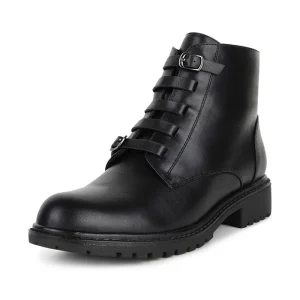 Quality Assured Autumn Winter Fashion Sexy Leather Upper Women's Ankle Boots Causal Style