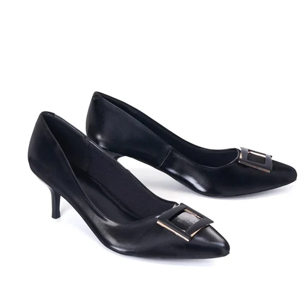 2025 Top Grade Quality Luxury Lady Sexy Fashion Square High Heels Women's Pumps - Image 6