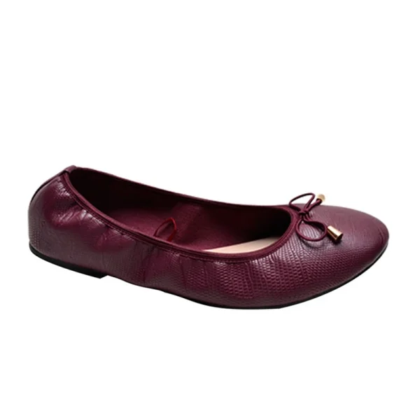 2025 High Quality Fashion Ladies Leather Bow Dance Comfortable Flat Shoes Women's Casual Shoes - Image 6