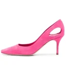 2025 New Style Support High Quality Sexy Elegance Empty Empty Pointed Toe Womens High Heel Shoes