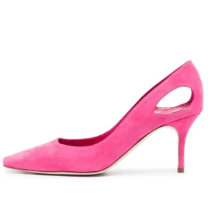 2025 New Style Support High Quality Sexy Elegance Empty Empty Pointed Toe Womens High Heel Shoes