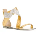 Fashion Crystal Decoration Comfortable Summer Flats Shoes Ladies Other Sandals for Women's Casual Shoes New Arrivals 2025