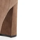 Fashion Women Real Leather Italian Shoe for Ladies Thigh Boots High Quality Leather Heels Women Knee Long Boots