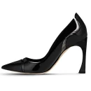 Newest Style Latest Fashion Leather High Heels Shoes for Women Pumps Designer Heels for Ladies Bride Wedding Shoe
