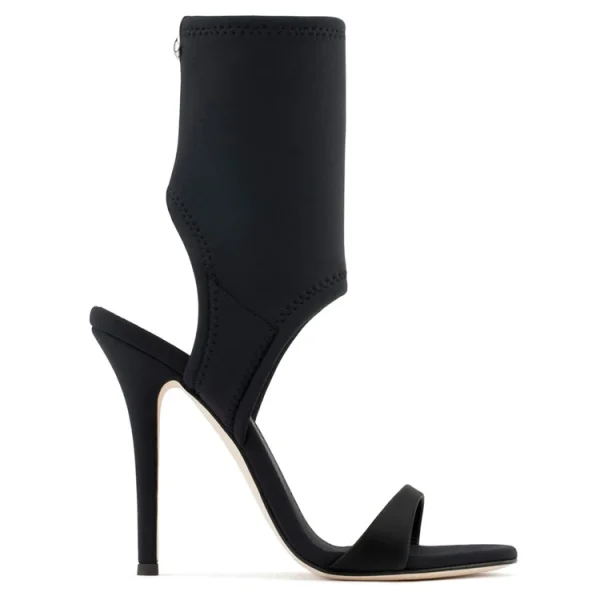 Fashion Latest Designs Sexy Neoprene Open Toe Dress Footwear High Heel Sandal Women Shoes - Image 4