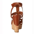 New Summer Fashions Genuine Leather Flat Comfortable Cork Other Trendy Shoes for Women and Ladies Wedge Sandal