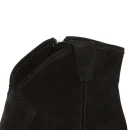 New Fashion Design Black Casual Suede Leather Women Warm Ankle Chunky Heel Boot Shoes for Ladies