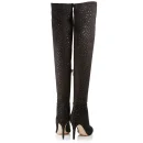 Fashion Hot Sale Leather Stiletto Heels Women Over Knee High Heel Boots