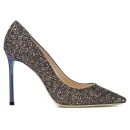 Fashion Sexy and Shiny Luxury Glitter Pointed Gradient High Heels Shoes for Women Pumps Ladies Heel Wedding Shoes