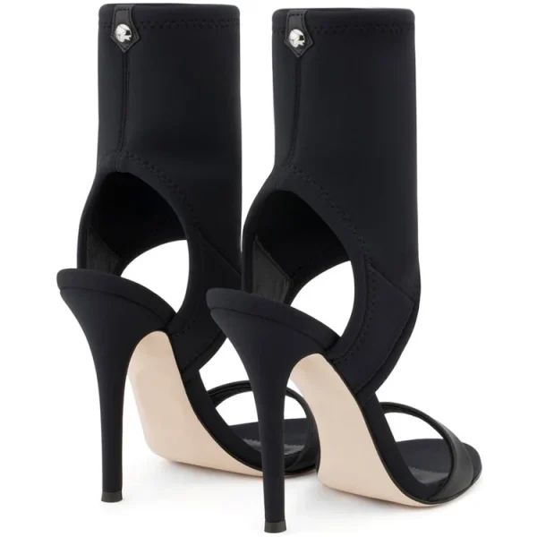Fashion Latest Designs Sexy Neoprene Open Toe Dress Footwear High Heel Sandal Women Shoes - Image 3