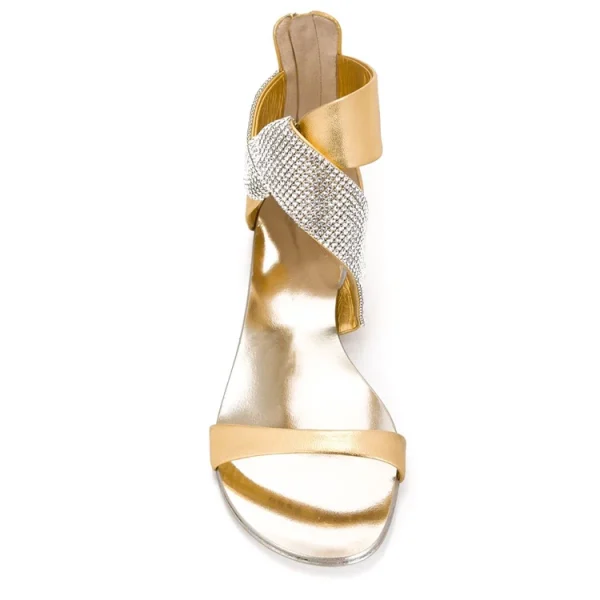 Fashion Crystal Decoration Comfortable Summer Flats Shoes Ladies Other Sandals for Women's Casual Shoes New Arrivals 2025 - Image 4