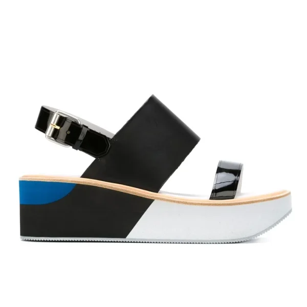 Comfortable Eva Shoe Sole Luxury Designs Flat Sandals Wedges Platform Shoes Ladies New Styles Women Casual Shoes Other Sandals - Image 4