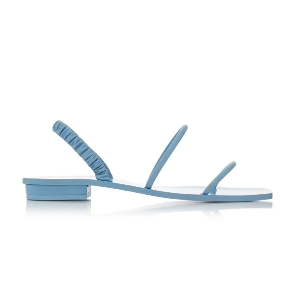 Summer Peep Toe Flat Heel Double Strap Women Sandals and Slipper Casual Shoes for Ladies Flat Sandals - Image 5