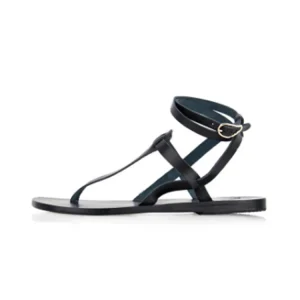 Summer New Trend Fashion Casual Black Strap Flat Women Flip-flop Sandals Shoes