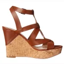 New Summer Fashions Genuine Leather Flat Comfortable Cork Other Trendy Shoes for Women and Ladies Wedge Sandal