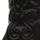 Stylish Winter Women's Boots square Heel Trend Cowhide Upper Black Cowboy Boots