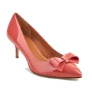 Hot Selling Fashion Beautiful High Quality Special Flower Ornament Leather Upper Low High Heel Women Sandals