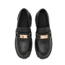 Fashion New Design Lace up Women Flat Shoes British Style Vintage Cow Leather Shoes