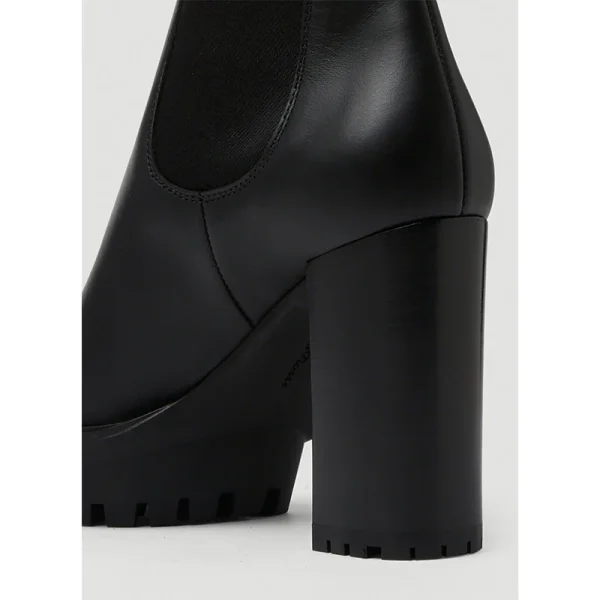 2025 New Fashion Winter Warm Daily Dress Waterproof Platform Chunky Heel chelsea Boots Shoes for Women and Ladies - Image 3