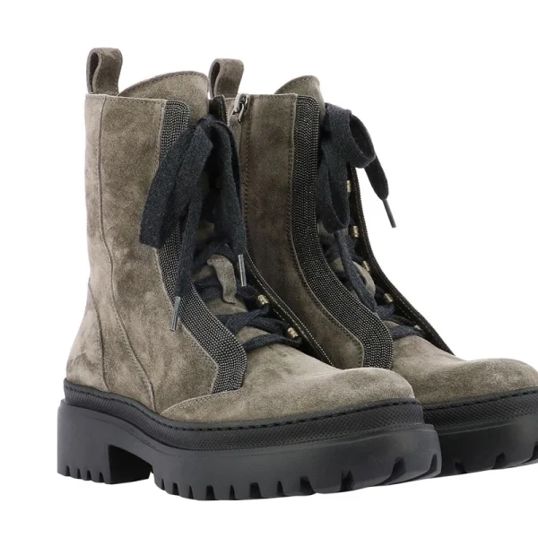 Fashion Winter New Collection Women Ankle Boots Flat Bottom Motorcycle Boots - Image 5