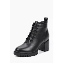 100% PU Genuine Leather Temperament Ladies High Heels Light Winter Short Boots