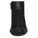 Leather Upper Winter Comfort Flat Side Side Zipper Ladies Boots